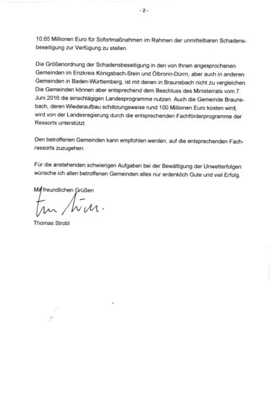 Abgeordnetenbrief Antwort IM Hochwasser2